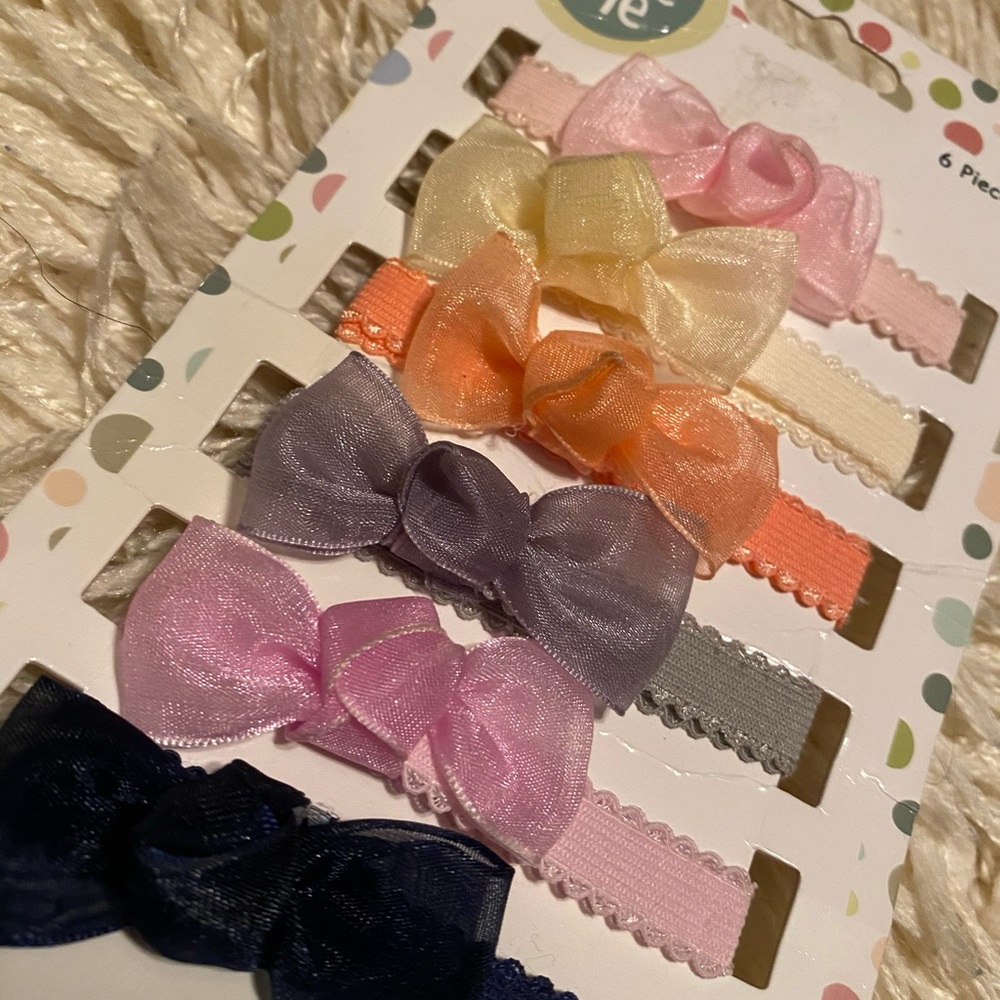 ❤️ little me 6pc Headband set for babies! NWT